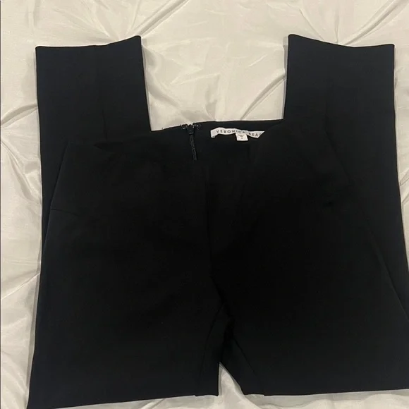 Veronica Beard Scuba Black Trousers size 2 - Picture 3 of 8